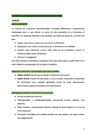 Teoria De La Comunicacion Pdf