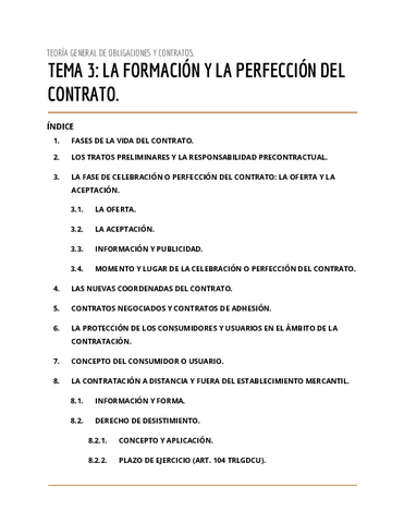 Tema 3 Obligaciones Y Contratos Pdf