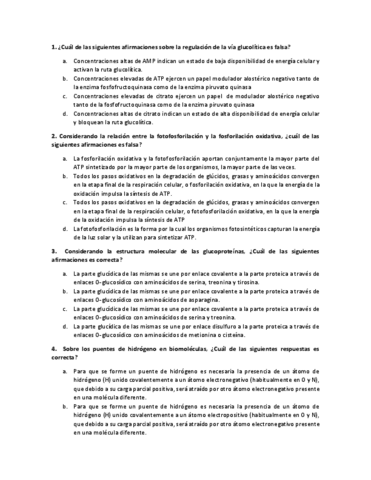 Examen Final Bioquimica Sin Soluciones Pdf