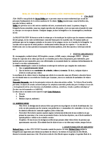 Educacion Visual Y Plastica Apuntes Tema B Pdf