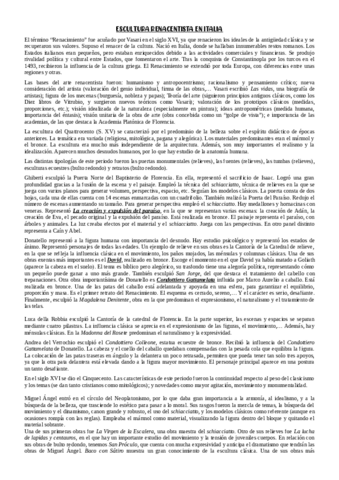 Escultura Renacentista En Italia Pdf