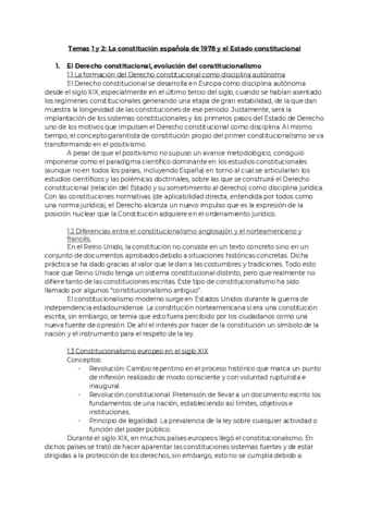 Apuntes Teoria De La Constitucion Completos Pdf