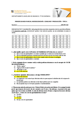 Primer Parcial Resuelto Microeconomia Pdf