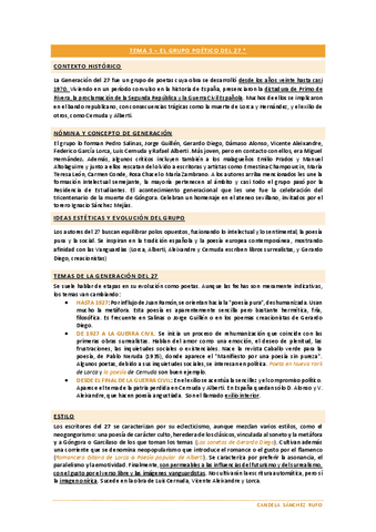 T 5 GRUPO POETICO DEL 27 LITERATURA Pdf