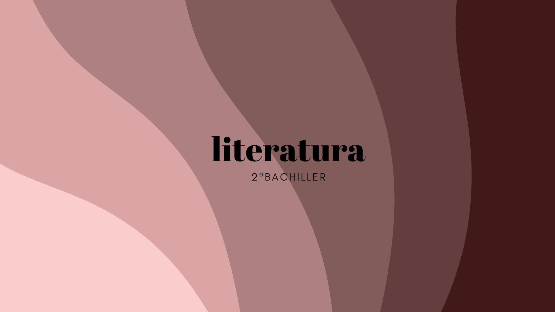 Apuntes EBAU - Literatura