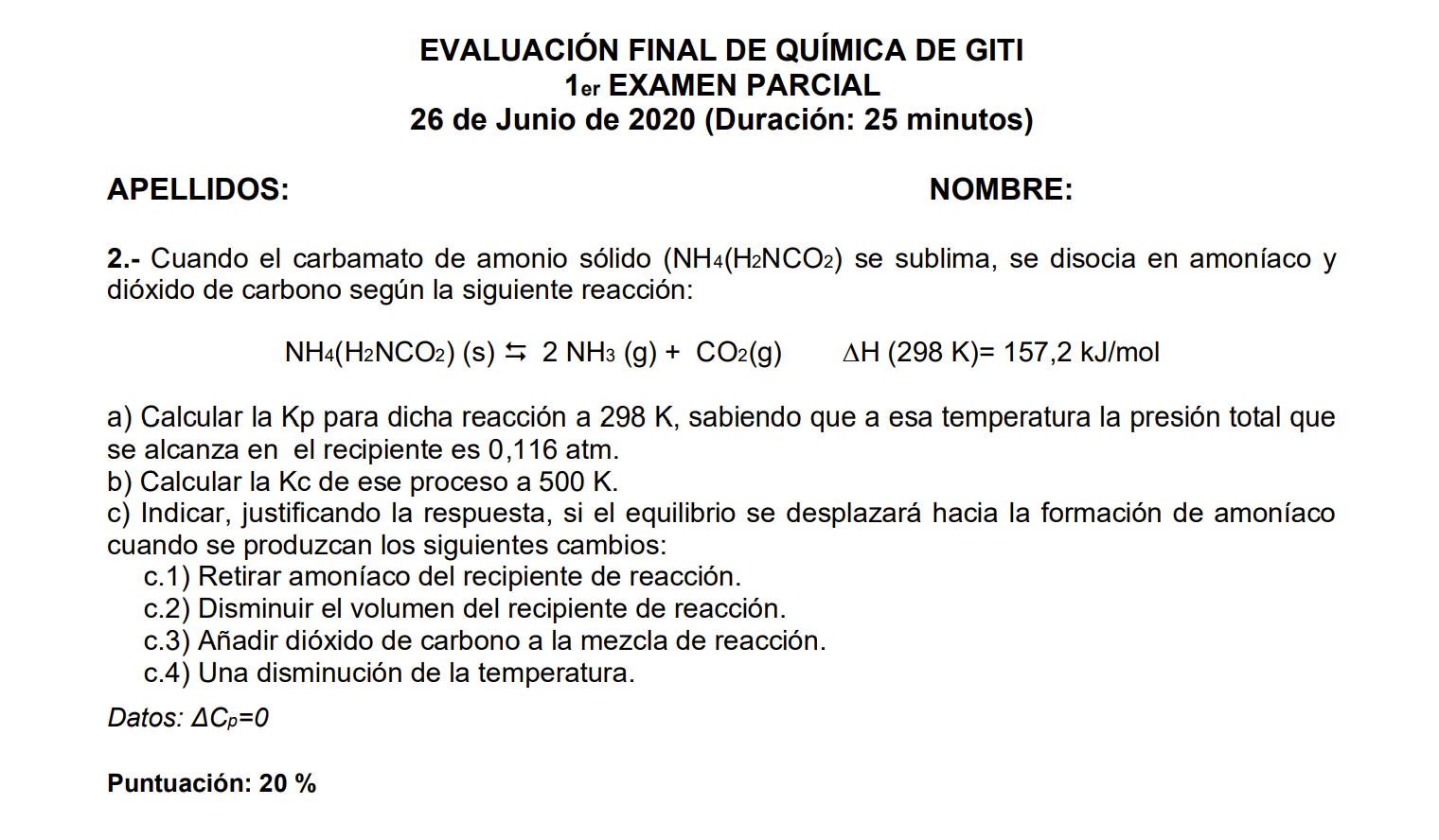 Alguien sabe como se hace este ejercicio de química????