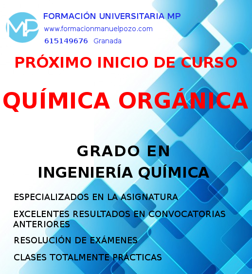 INICIO DE CURSO QUÍMICA ORGÁNICA GRADO QUÍMICA