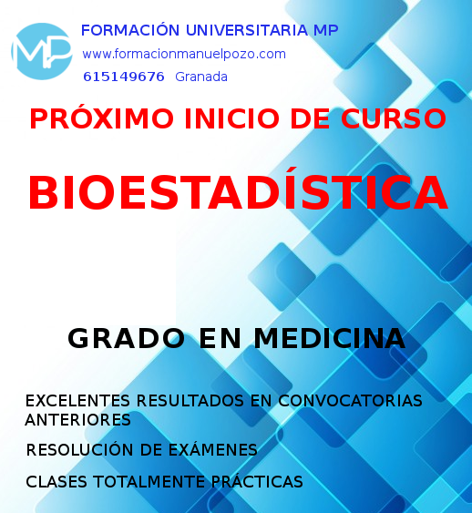 INICIO DE CURSO BIOESTADÍSTICA GRADO EN MEDICINA