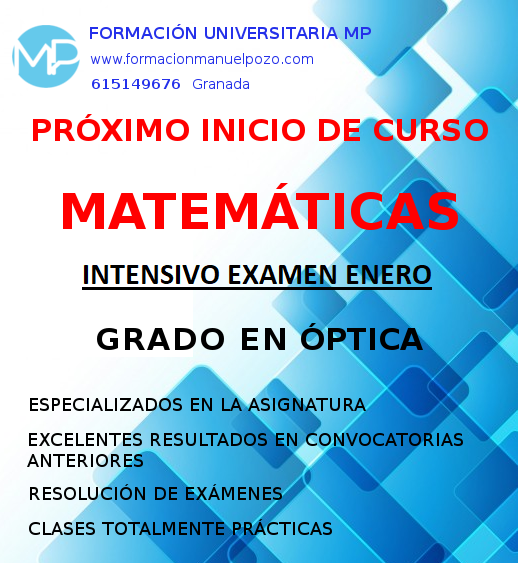 CURSO INTENSIVO EXAMEN ORDINARIO ENERO