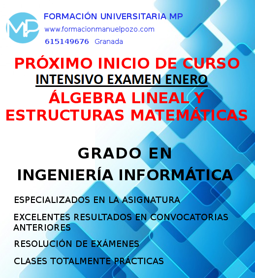 CURSO INTENSIVO EXAMEN ORDINARIO ENERO