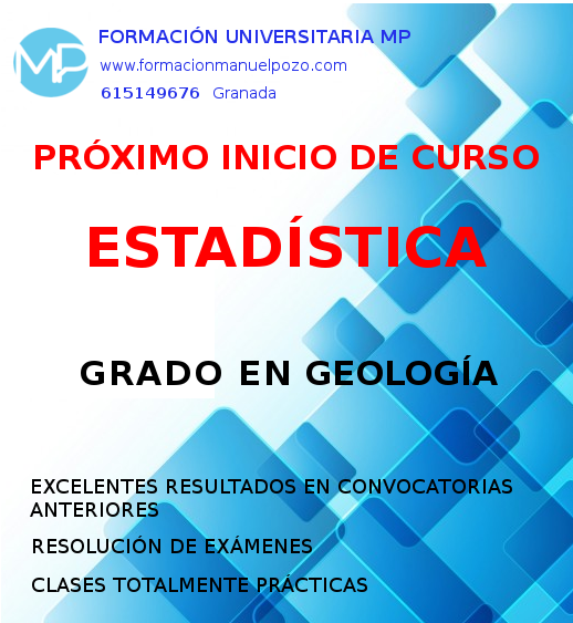 INICIO DE CURSO DE ESTADÍSTICA