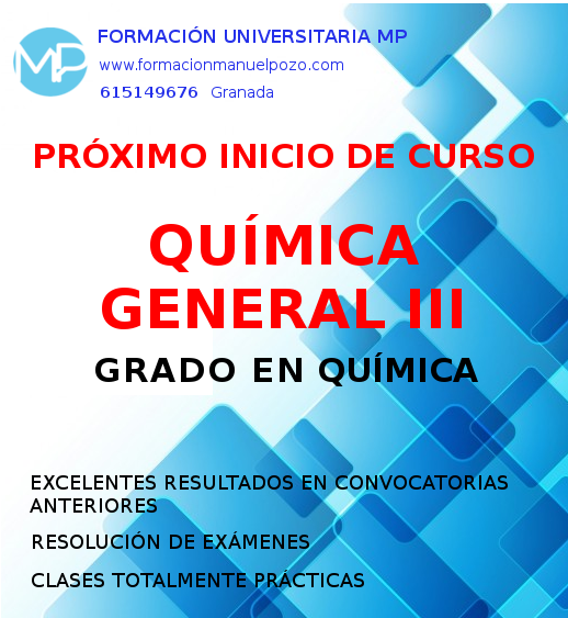 INTENSIVO CURSO QUÍMICA GENERAL III