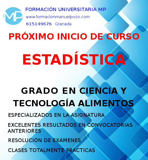 INTENSIVO CURSO ESTADÍSTICA