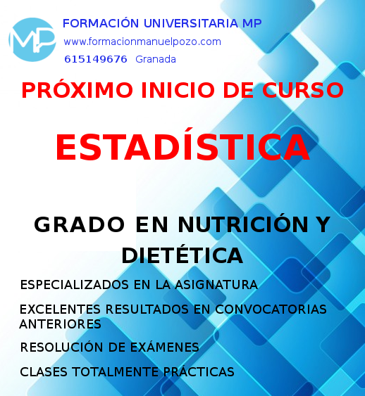 INICIO DE CURSO DE ESTADÍSTICA