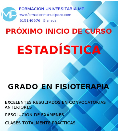 INICIO DE CURSO ESTADÍSTICA