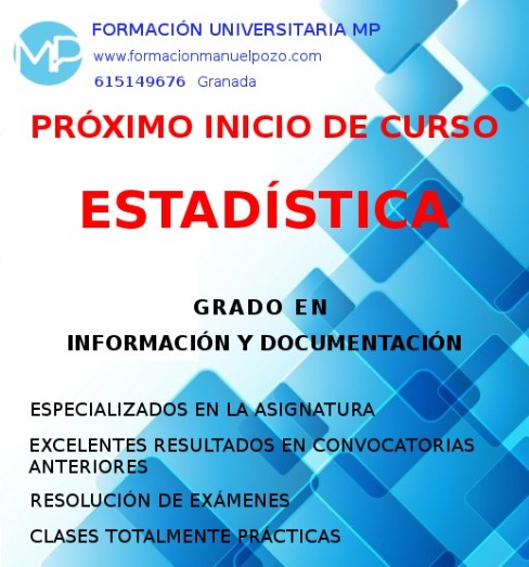 INTENSIVO CURSO DE ESTADÍSTICA