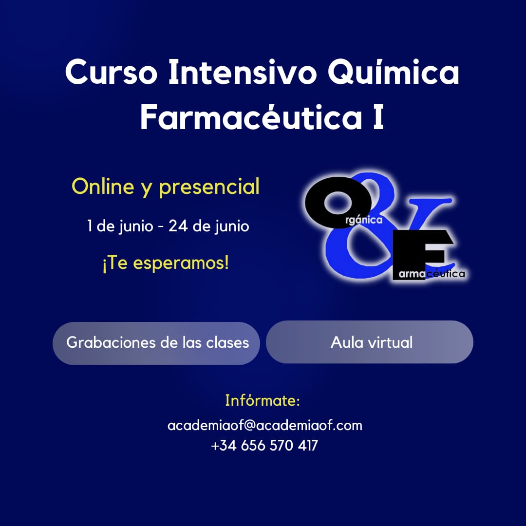 Curso Intensivo Química Farmacéutica I