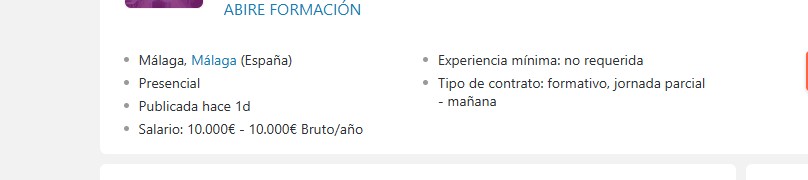 MÁLAGA - AUXILIAR ADMINISTRATIVO/A. CONTRATO DE FORMACIÓN