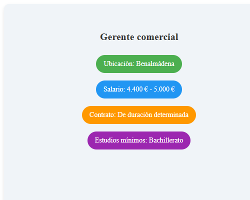 Gerente comercial