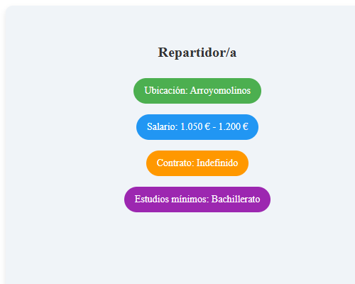 Repartidor/a