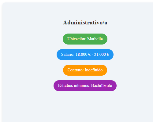 Administrativo/a