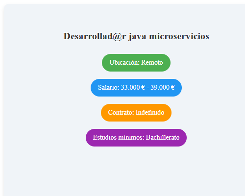 Desarrollad@r java microservicios