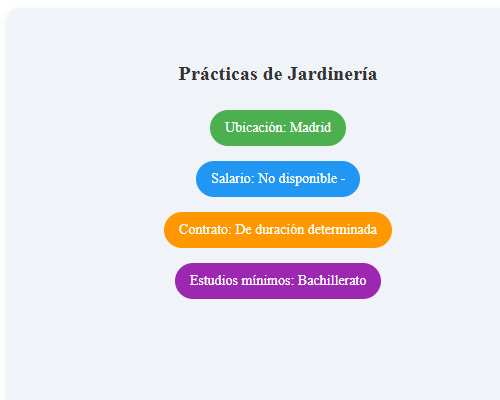 Prácticas de Jardinería