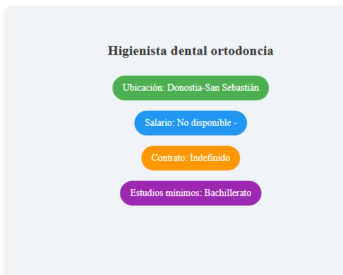 Higienista dental ortodoncia