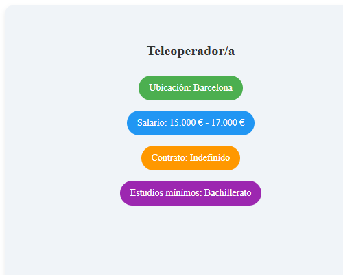 Teleoperador/a