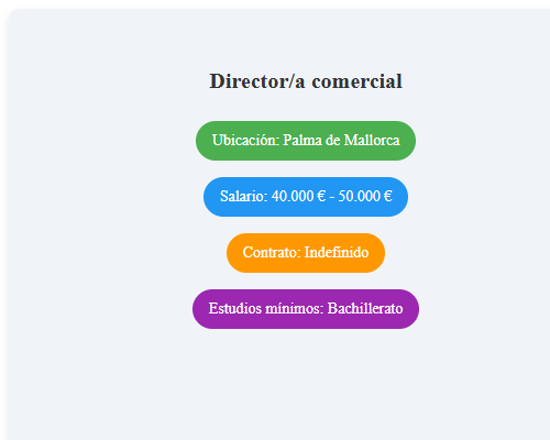 Director/a comercial