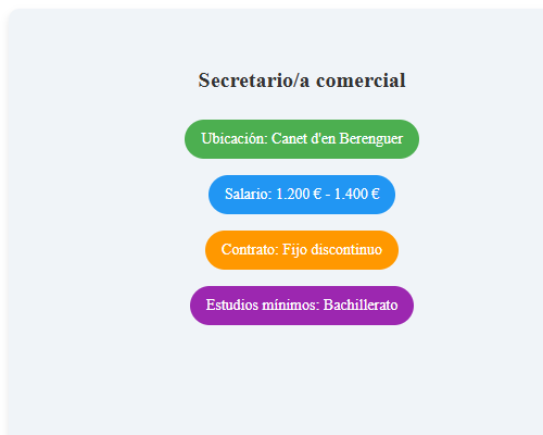 Secretario/a comercial