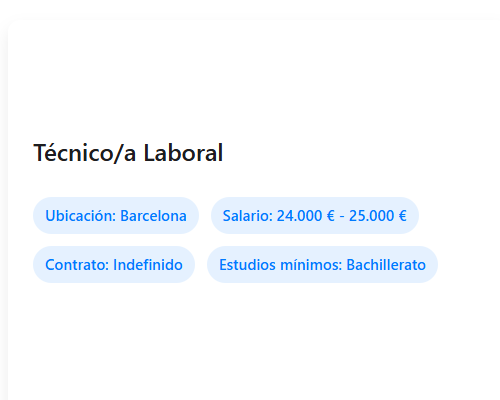 Técnico/a Laboral