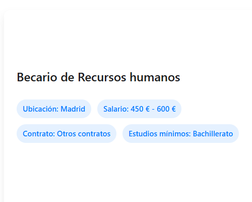 Becario de Recursos humanos