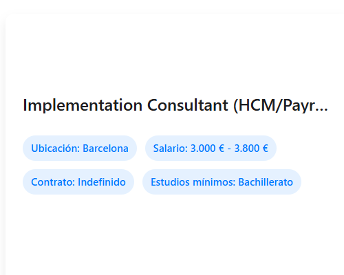 Implementation Consultant (HCM/Payroll)