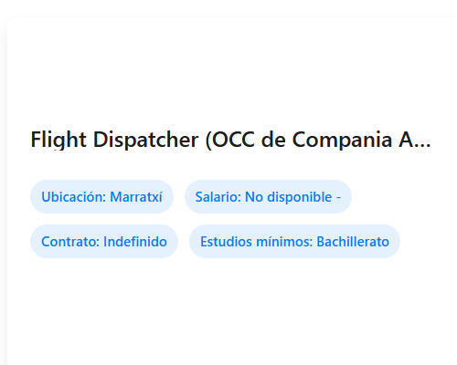 Flight Dispatcher (OCC de Compania Aérea)