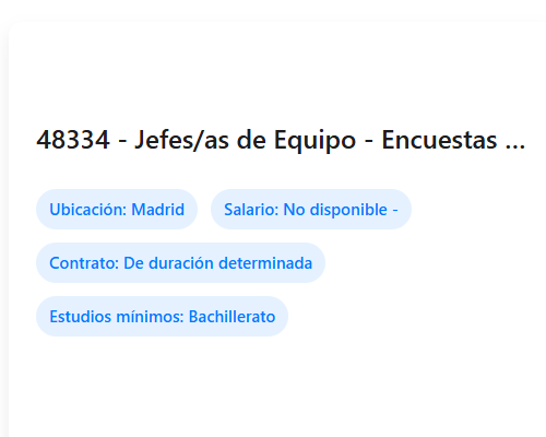 48334 - Jefes/as de Equipo - Encuestas Sociológicas (Madrid)