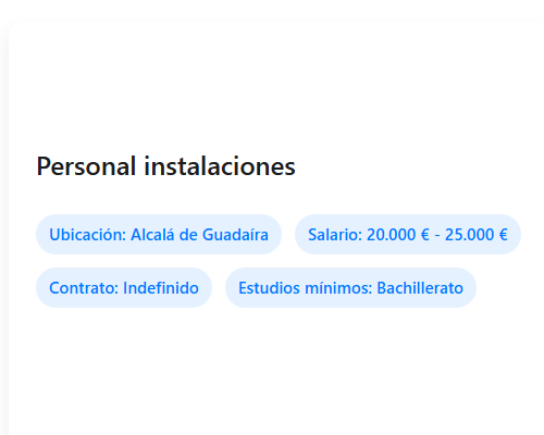 Personal instalaciones 