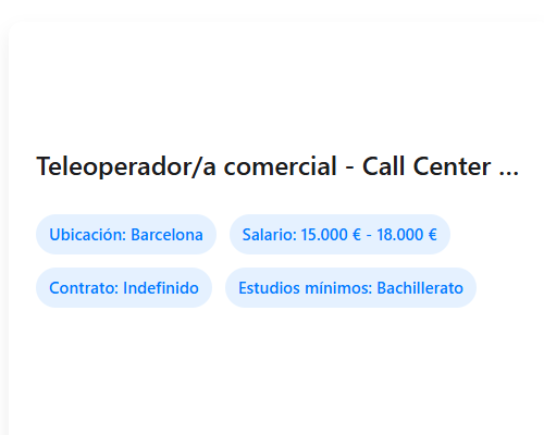 Teleoperador/a comercial - Call Center (venta caliente o venta cruzada) 30 horas