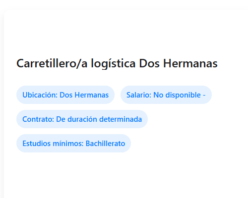 Carretillero/a logística Dos Hermanas