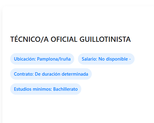TÉCNICO/A OFICIAL GUILLOTINISTA