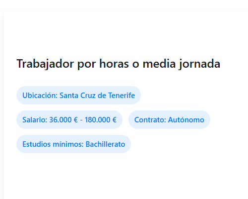 Trabajador por horas o media jornada