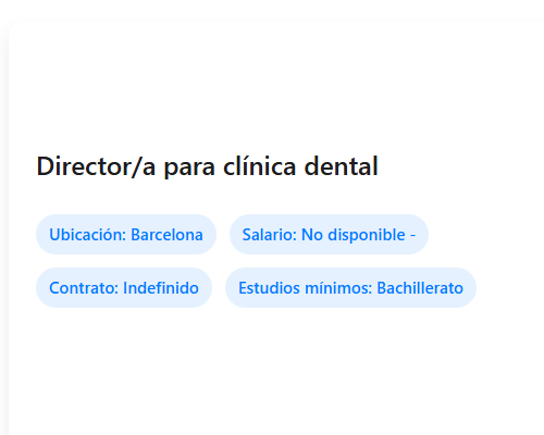 Director/a para clínica dental