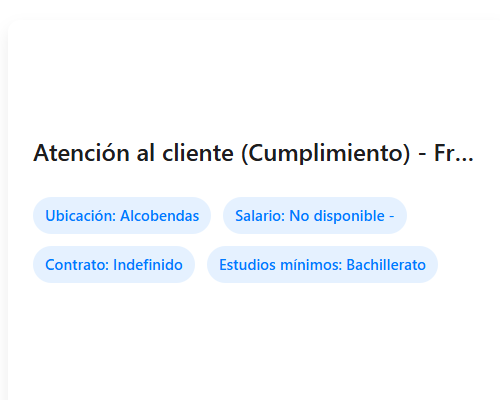 Atención al cliente (Cumplimiento) - Francés, Inglés y Español
