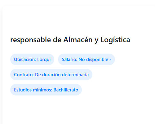 responsable de Almacén y Logística