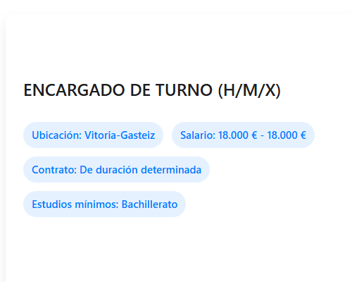 ENCARGADO DE TURNO (H/M/X)