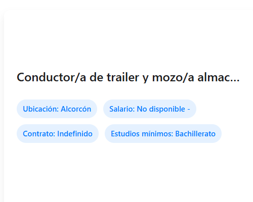 Conductor/a de trailer y mozo/a almacén (IKEA Alcorcón)