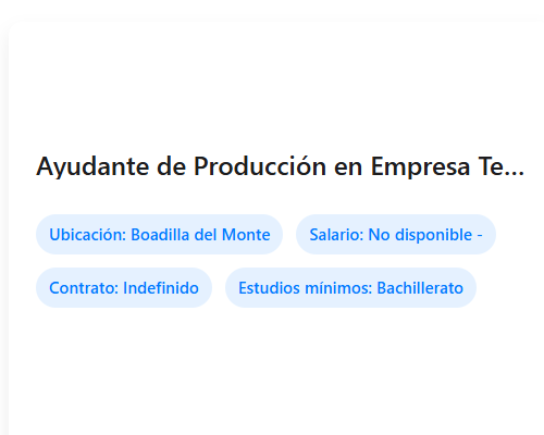 Ayudante de Producción en Empresa Textil en crecimiento