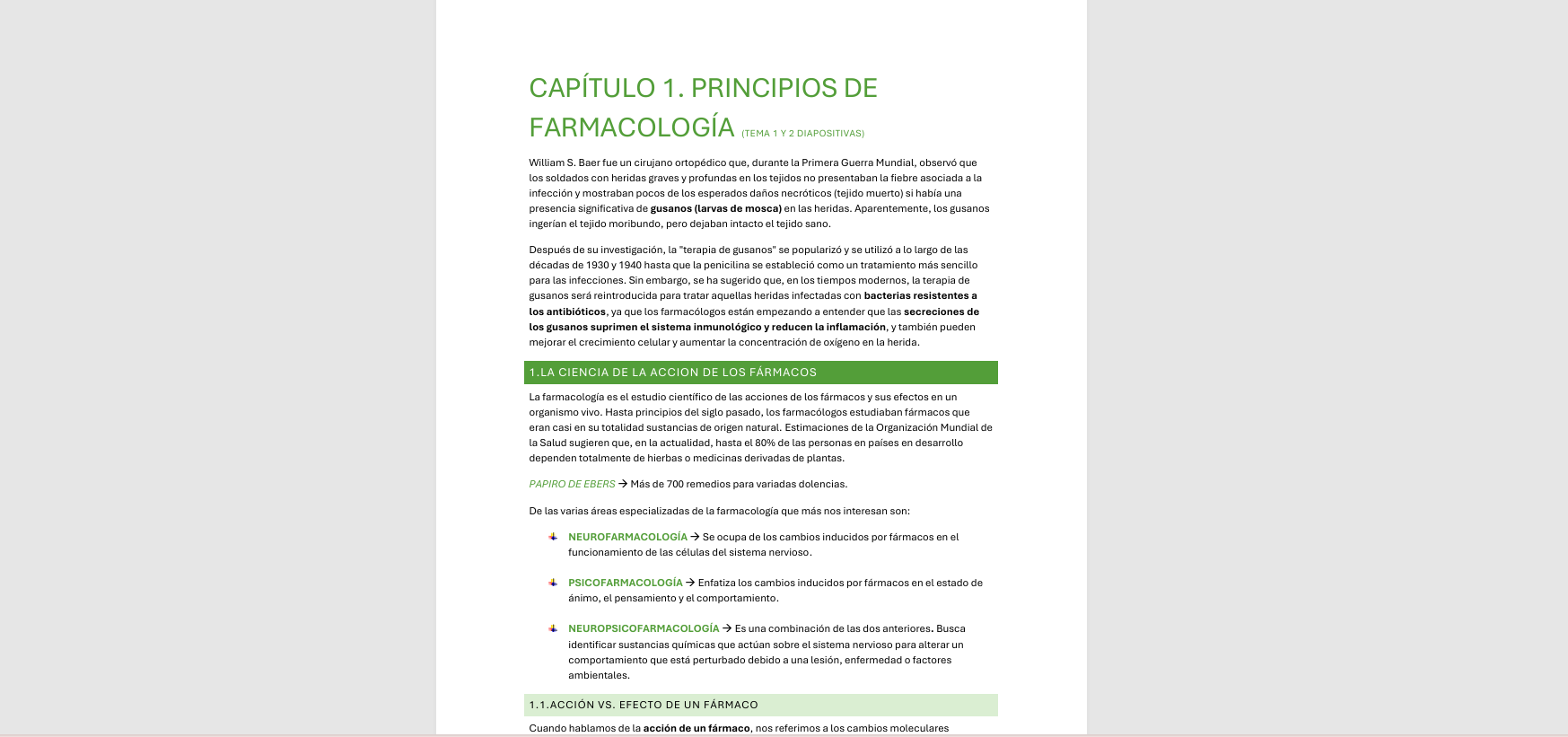 Acabo de publicar el resumen EN CASTELLANO del Capítulo 1 de Neurofarma. El capítulo corresponde a los temas 1, 2 y parte del tema 3. A lo largo de esta semana, iré haciendo el resumen del capítulo 9 (que corresponde a la otra parte del tema 3) y lo publicaré.