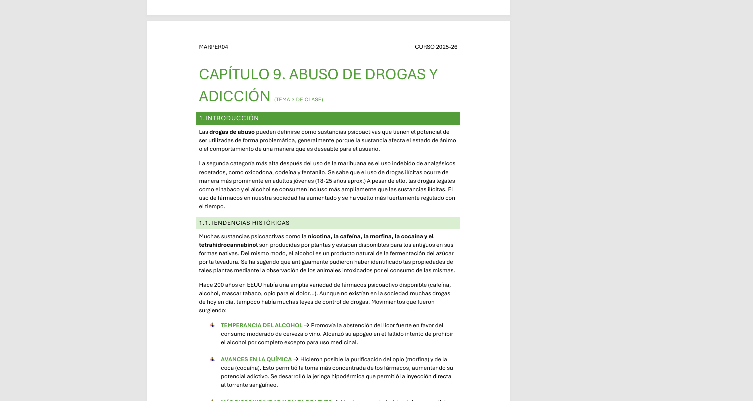 Acabo de publicar el Capitulo 9 (traducido al castellano y resumido) de NeuroFarma. El capitulo corresponde al Tema 3 de las diapositivas de clase y los audios del aula virtual.