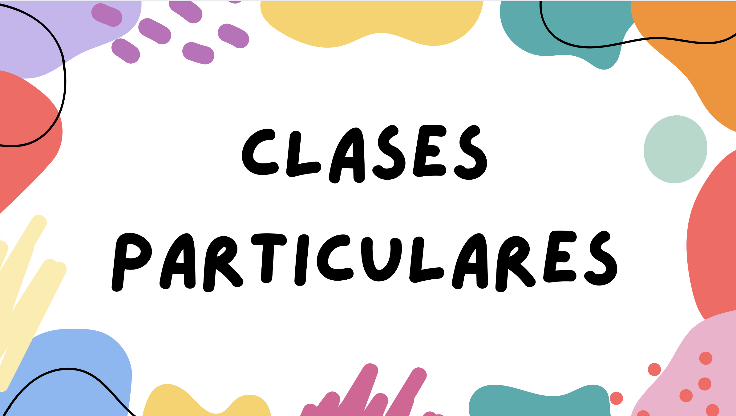 CLASES PARTICULARES de MATEMÁTICAS FINANCIERAS, CONTABILIDAD DE COSTES, INTRODUCCIÓN A LA CONTABILIDAD MATES I Y MATES II o asignaturas relacionadas. Online o presencial. Podéis contactarme al correo martinezbareab@gmail.com.